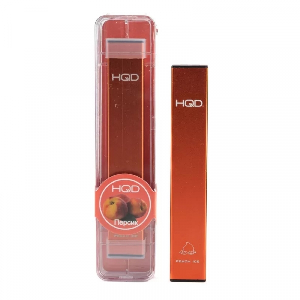 Купить HQD Ultra Stick - Peach (Персик), 500 затяжек, 20 мг (2%)