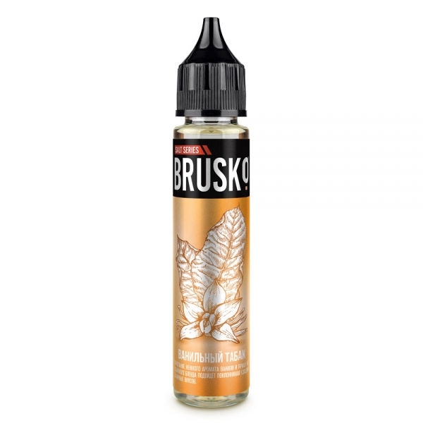Купить Brusko Salt - Ванильный табак, 30 мл, 20 мг/мл