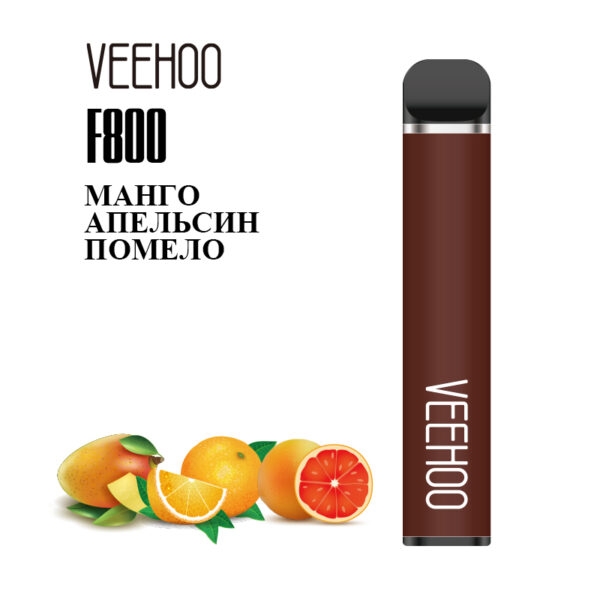 Купить Vehoo - Манго апельсин помело, 1500 затяжек, 20 мг (2%)
