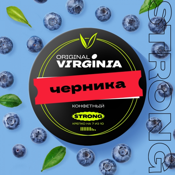Купить Original Virginia STRONG - Черника 25г