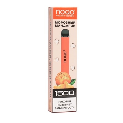 Купить NOQO - Мандарин Морозный, 1500 затяжек, 20 мг (2%)