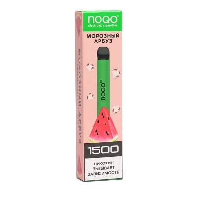 Купить NOQO - Морозный Арбуз, 1500 затяжек, 20 мг (2%)