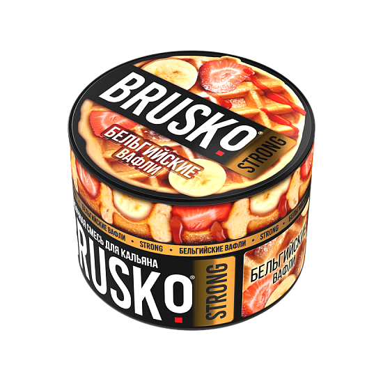 Купить Brusko Strong - Бельгийские вафли 50г