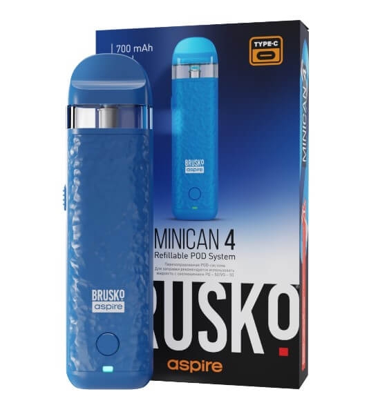 Купить Brusko Minican 4 700 mAh 3мл (Синий)