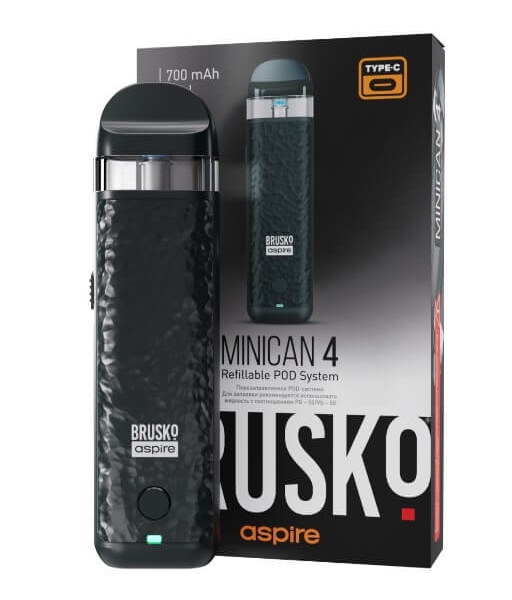 Купить Brusko Minican 4 700 mAh 3мл (Черный)